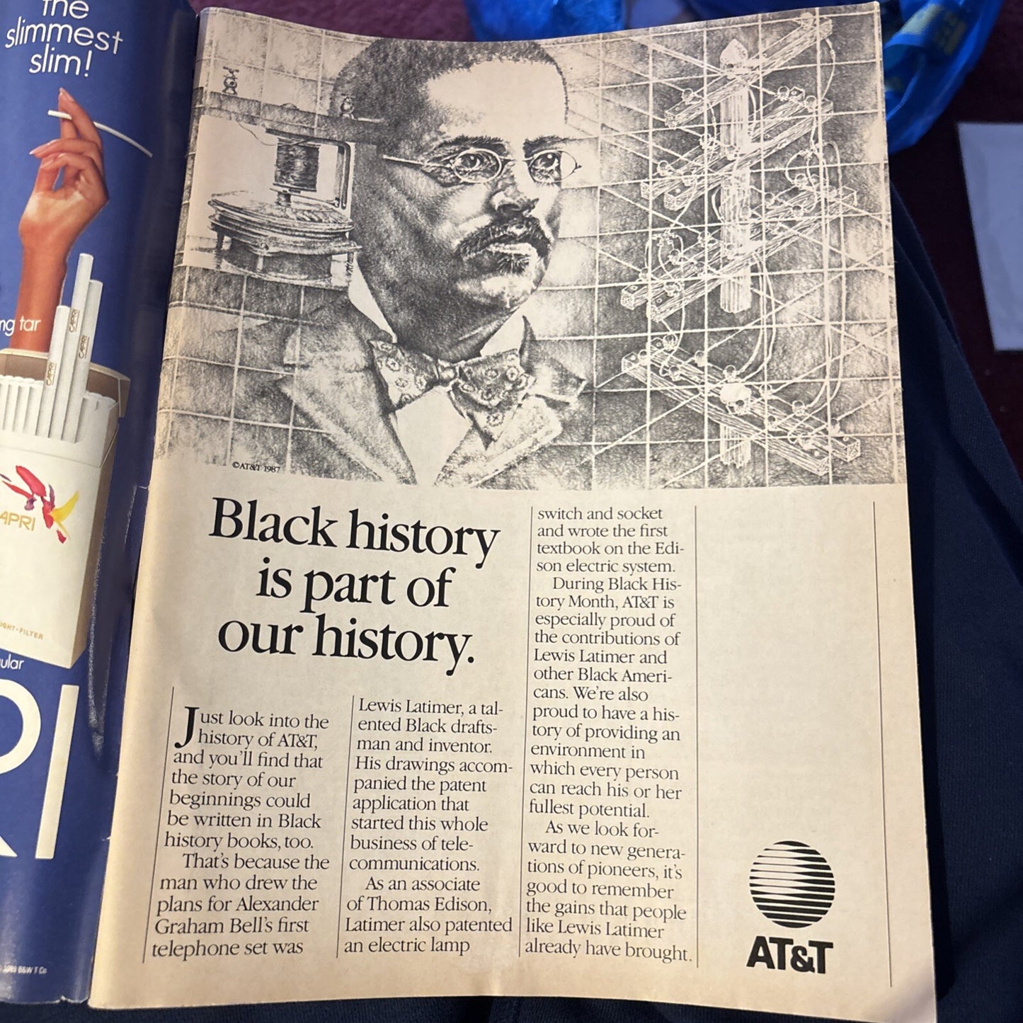 Ebony Magazine (vintage Feb 1989)-Black Love & At Home With Freddie Jackson