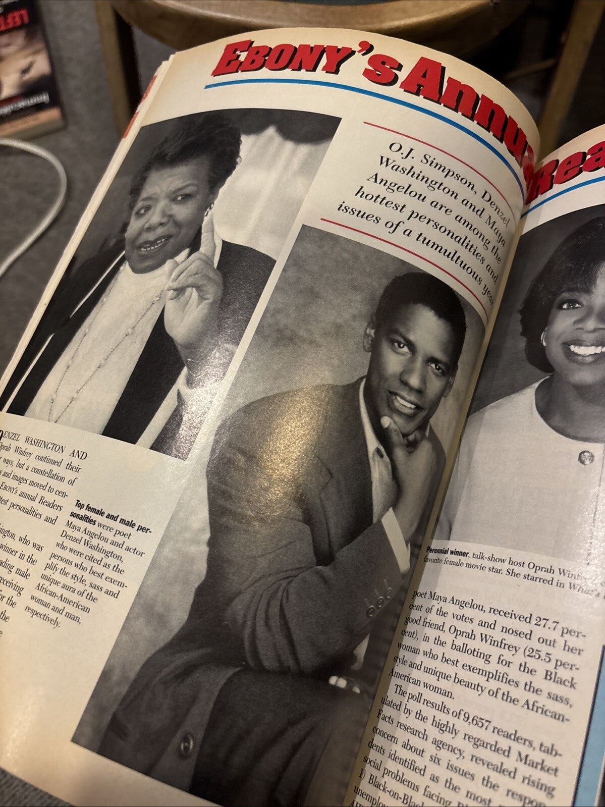 Ebony Magazine September 1994 Anita Baker, The O.J. Simpson Case