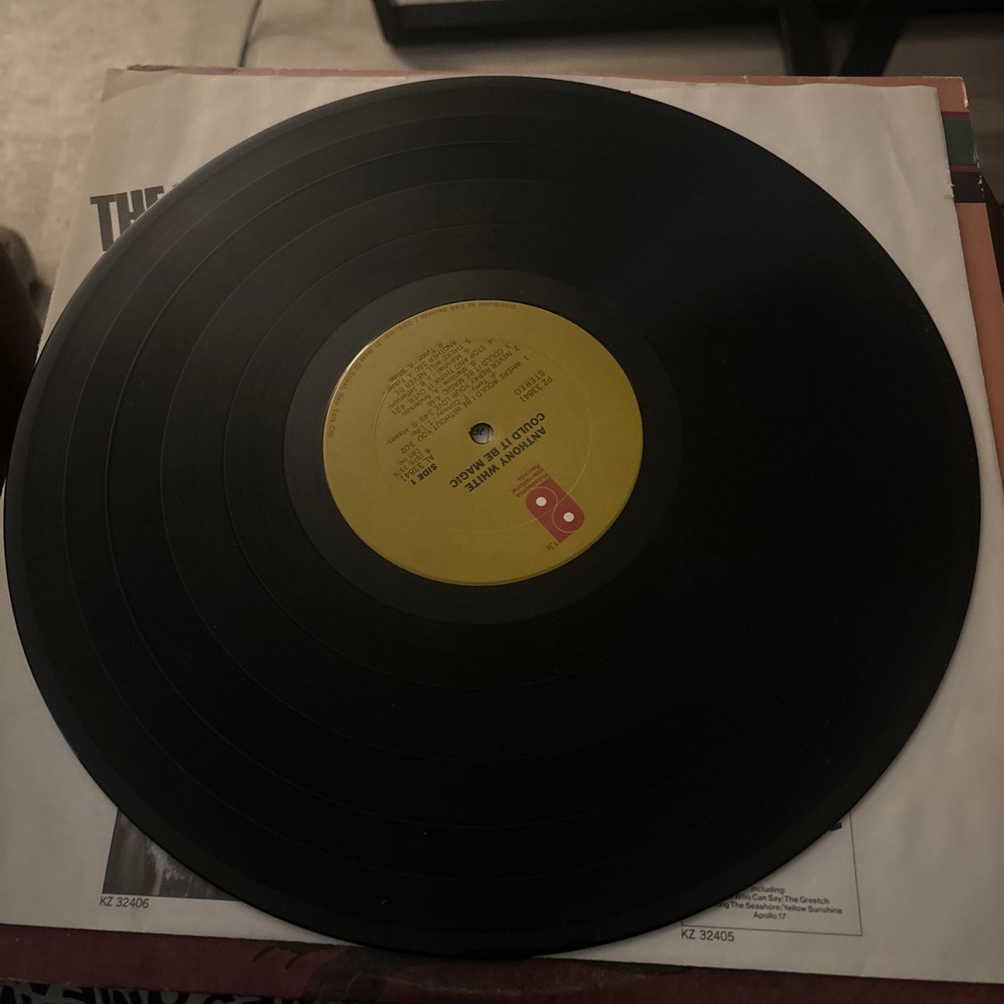 ANTHONY WHITE Could It Be Magic 1976 DEMO Vinyl Album LP