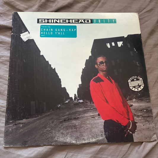 Shinehead LP Vinyl Record Unity 1988 Elektra 60802-1