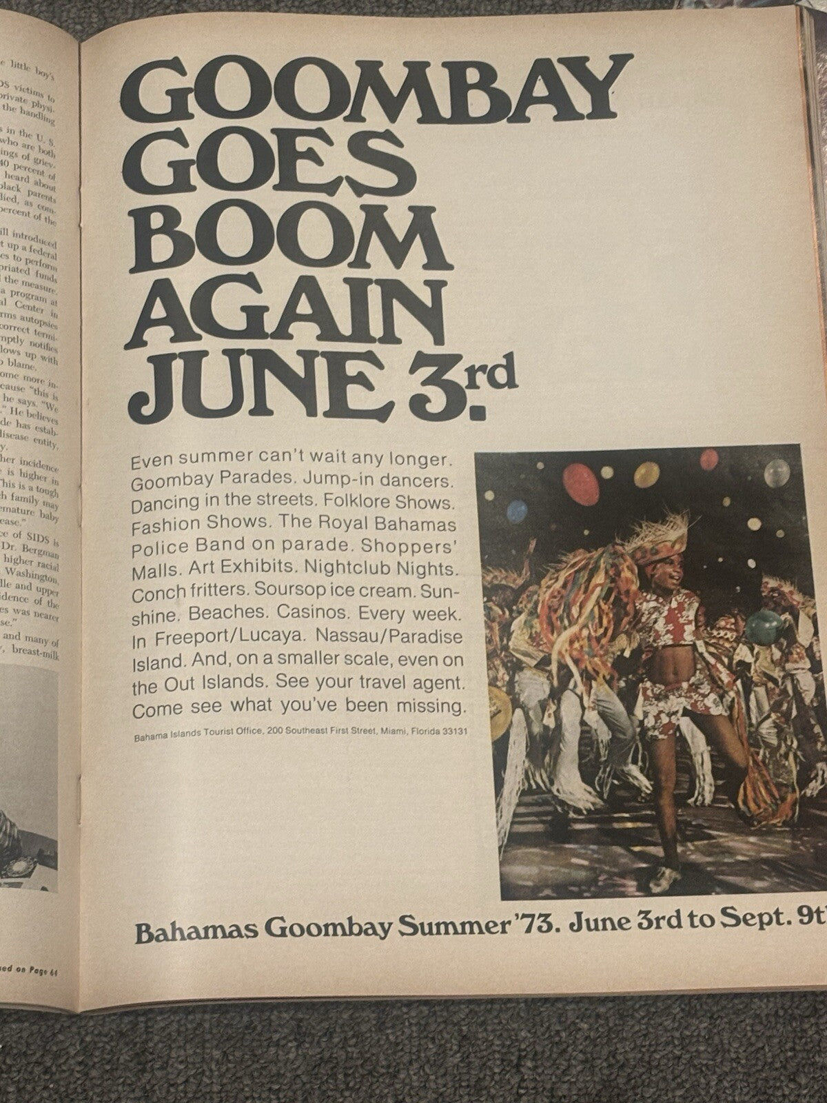 Ebony Magazine July 1973 Diana Ross Muhammad Ali Bahamas