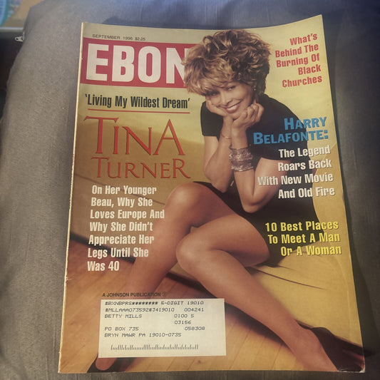 Ebony Magazine, Tina Turner Living My Wildest Dreams