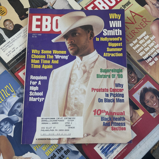 why WILL SMITH is Hollywood's Biggest Summer Attraction EBONY Magazine July 1999