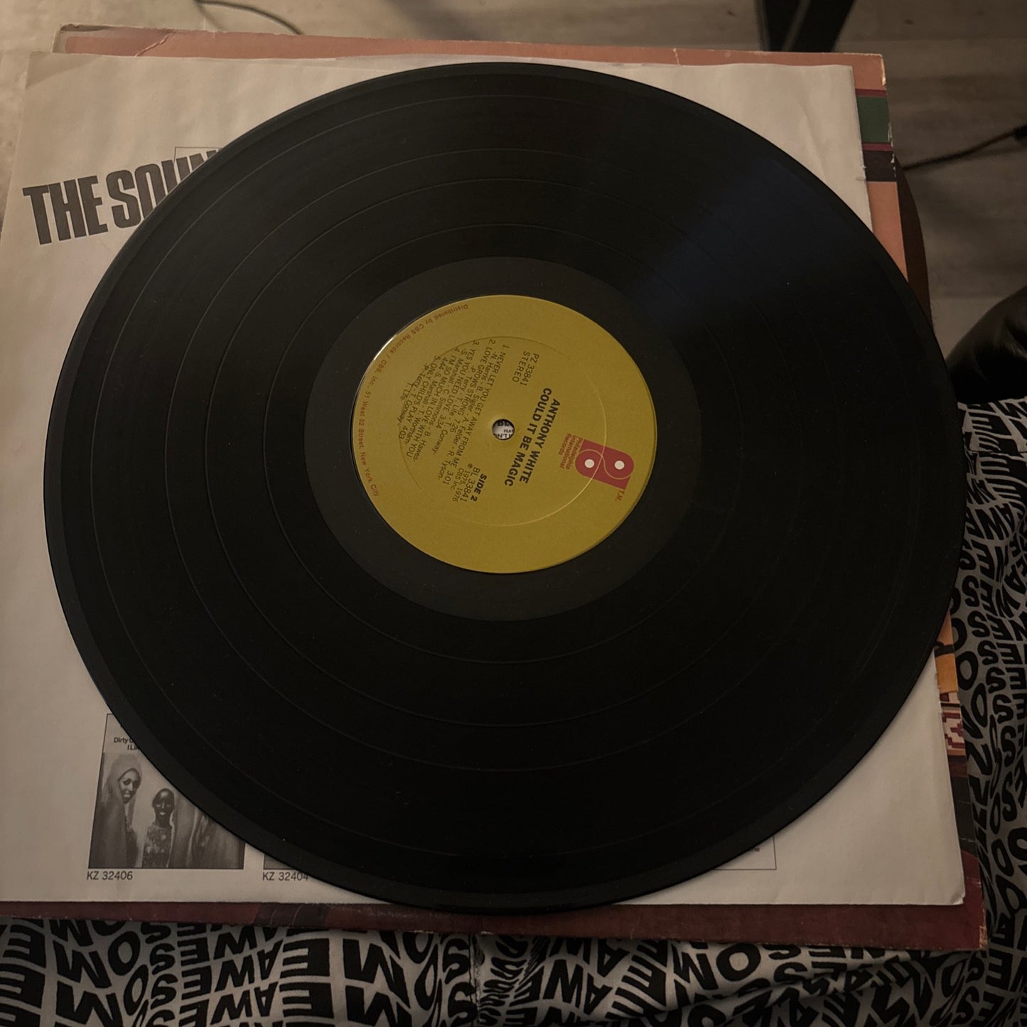 ANTHONY WHITE Could It Be Magic 1976 DEMO Vinyl Album LP