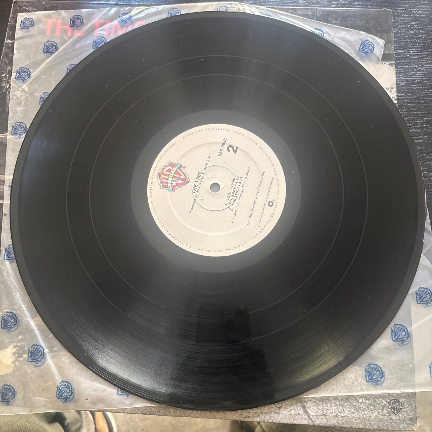 The Time-Self Titled Vinyl LP- 1981 Warner Bros. BSK 3598