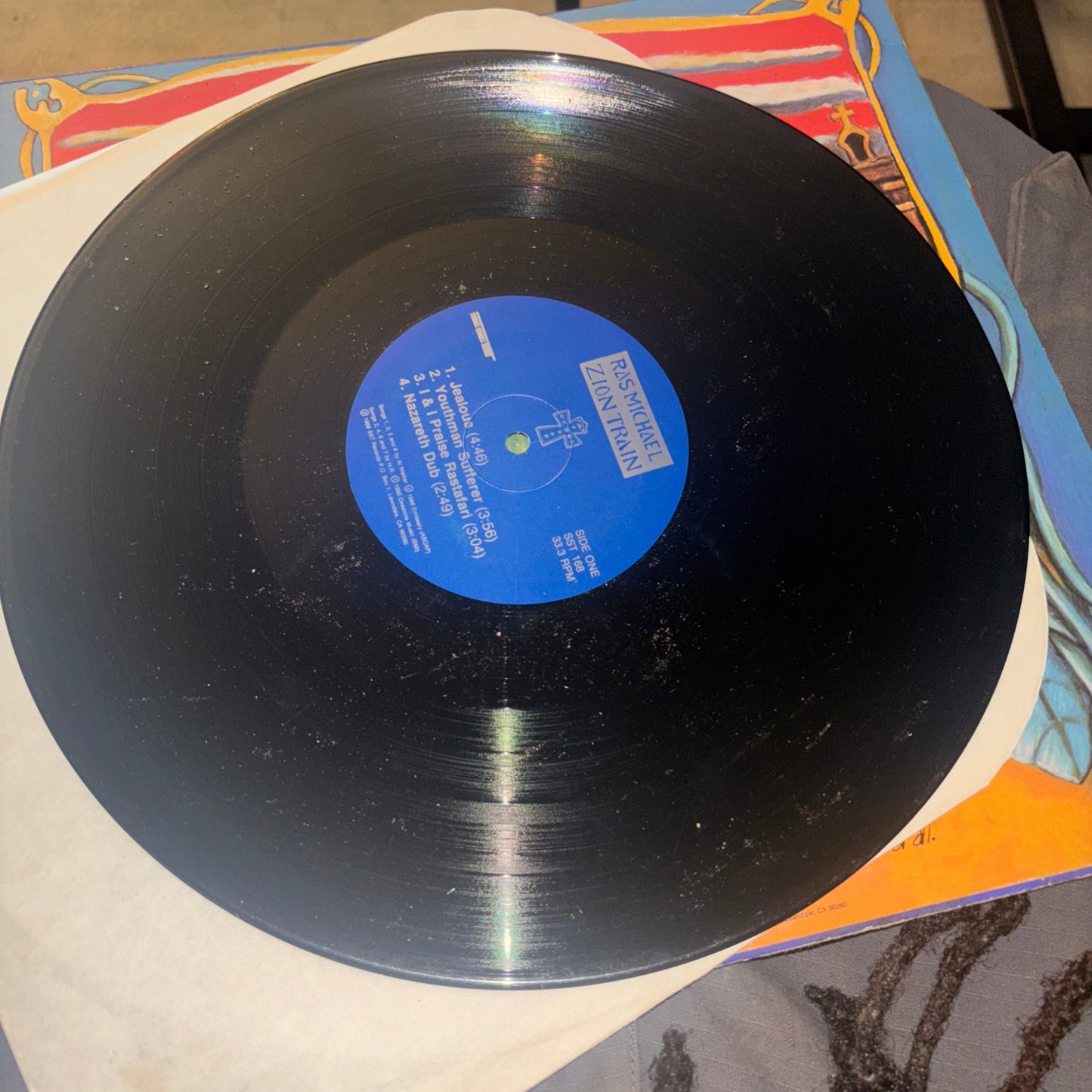 RAS MICHAEL Zion Train SST168 SST Records US 1988