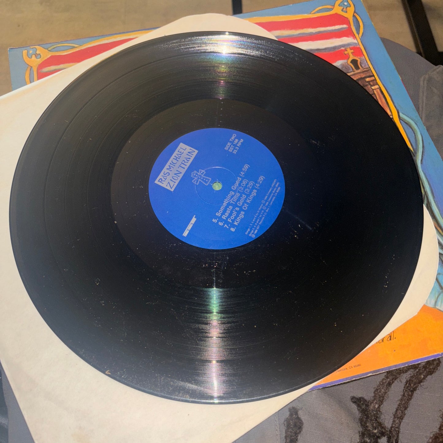 RAS MICHAEL Zion Train SST168 SST Records US 1988